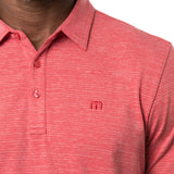 Travis Mathew 'The Heater' Men's Golf Polo - Heather Scooter