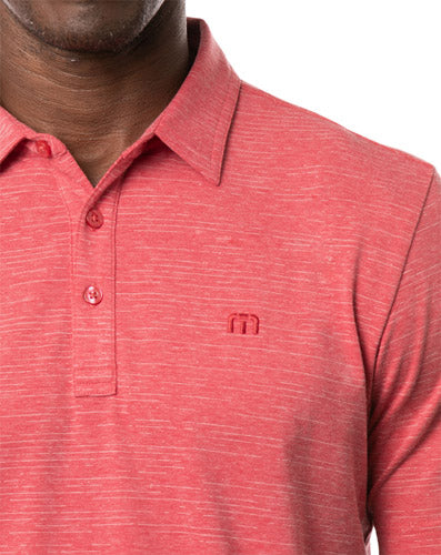 Load image into Gallery viewer, Travis Mathew &#39;The Heater&#39; Men&#39;s Golf Polo - Heather Scooter
