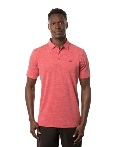 Load image into Gallery viewer, Travis Mathew &#39;The Heater&#39; Men&#39;s Golf Polo - Heather Scooter
