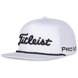 Titleist Rope Flat Bill Cap - White