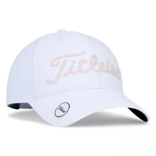 Titleist Women's Performance Ball Marker Cap - White/Rose