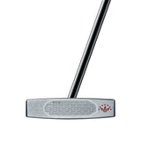 Golf putter with a white background