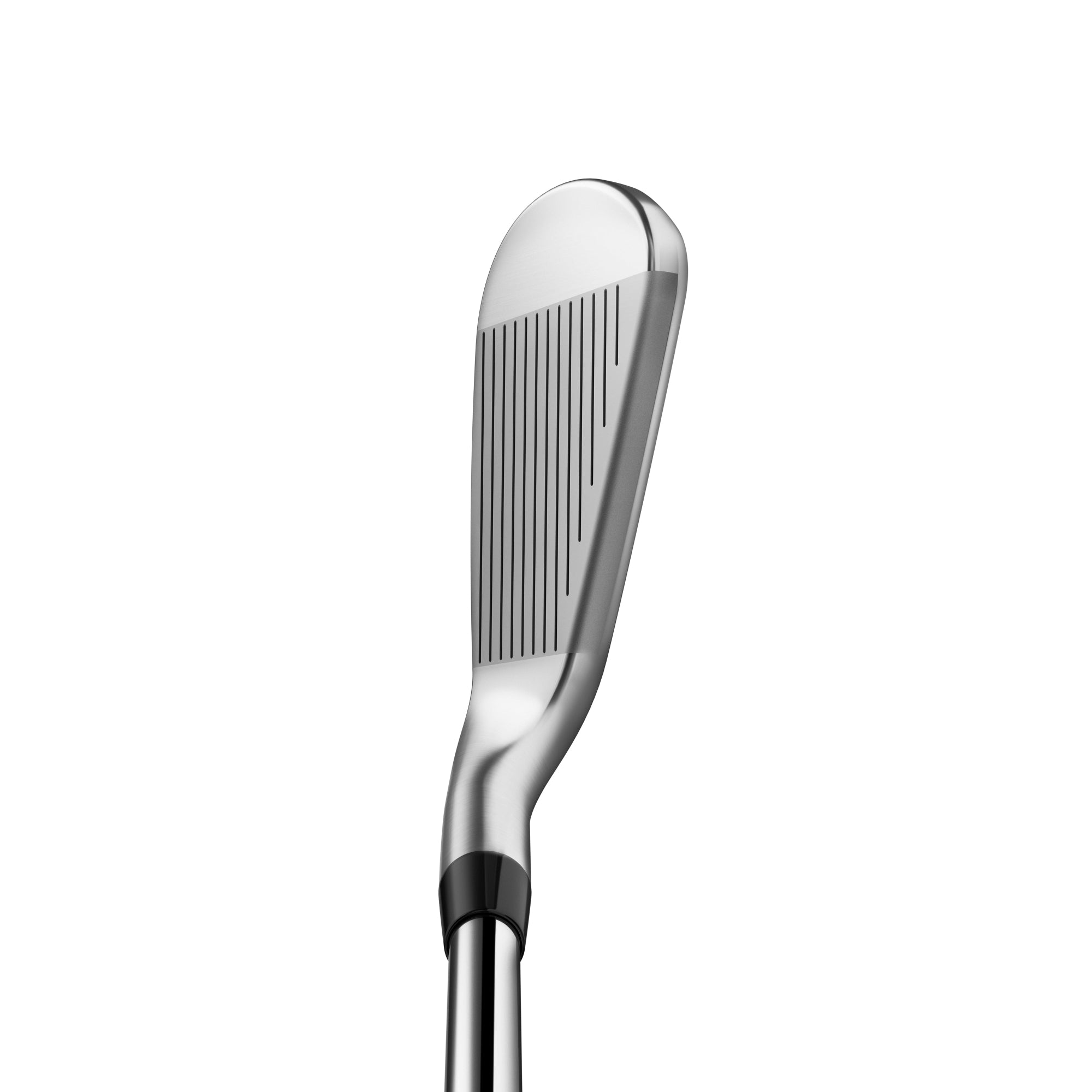 Golf club head on a white background