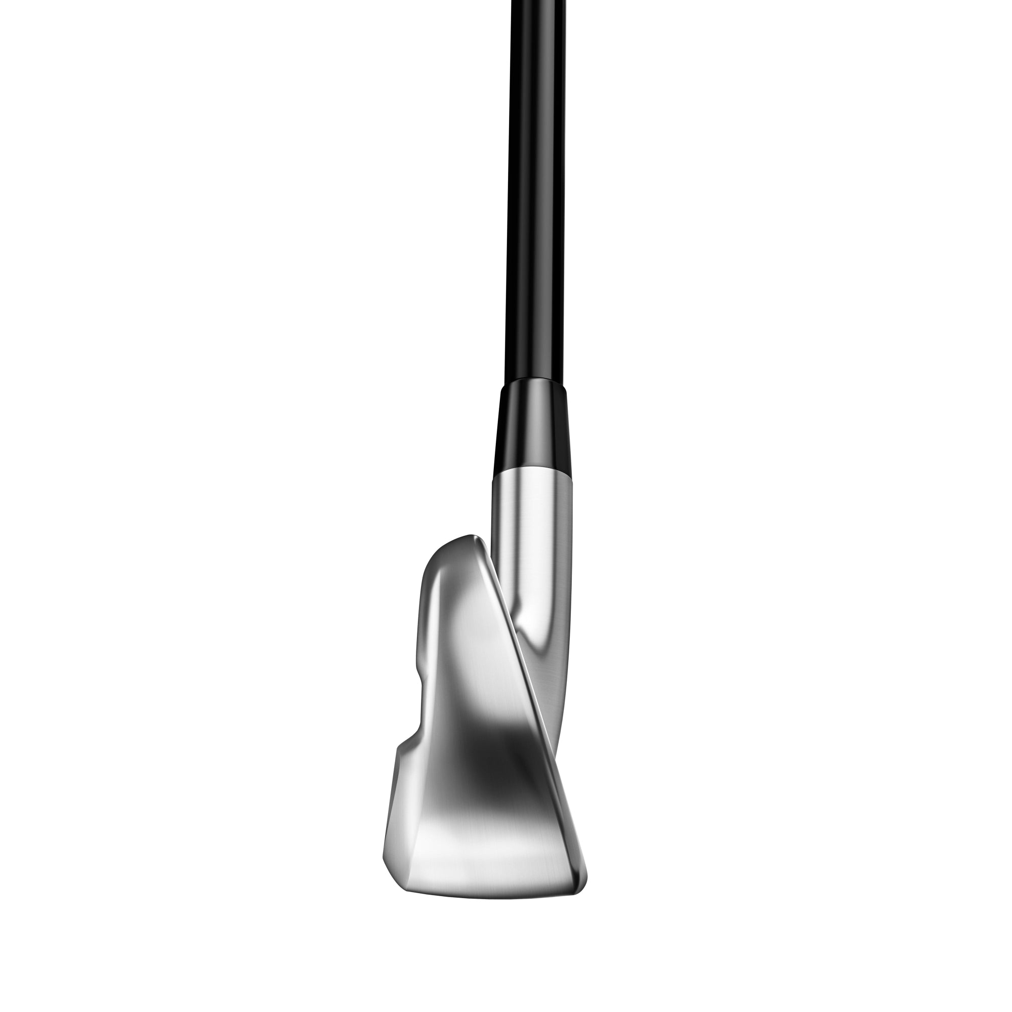 Golf club head on a white background