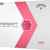 Callaway Supersoft 2023 Golf Balls - Pink