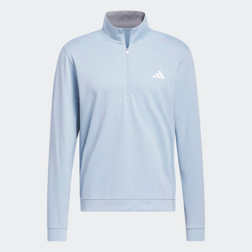 Adidas Elevated Ã‚Â¼ Zip Pullover - Wonder Blue