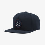 Mizuno Crossed Clubs Snapback - Navy