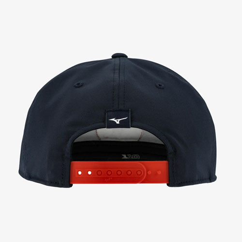 Mizuno Crossed Clubs Snapback - Navy