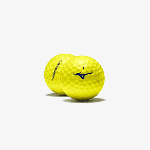 Mizuno RB 566 Golf Ball 1 Doz - Yellow