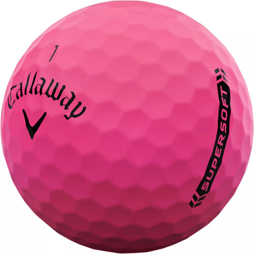 Callaway Supersoft 2023 Golf Balls - Pink