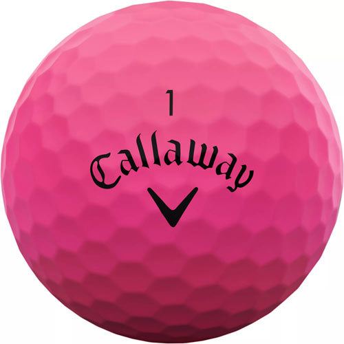 Callaway Supersoft 2023 Golf Balls - Pink