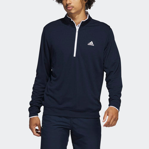 Load image into Gallery viewer, Adidas Quarter-Zip Pull Over - Navy
