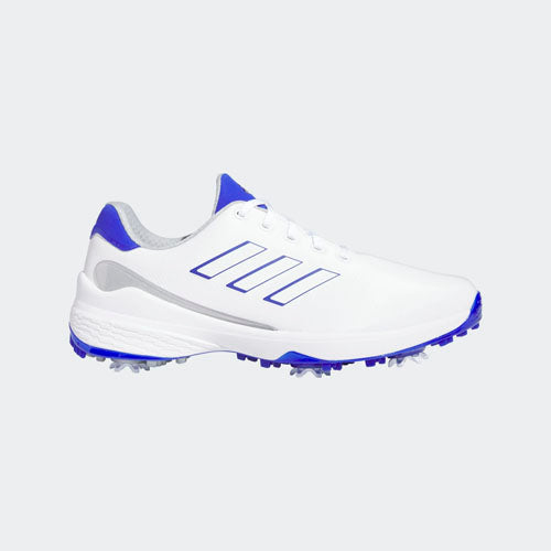 Load image into Gallery viewer, Adidas ZG23 Men&#39;s Golf Shoes - White/Blue/Silver
