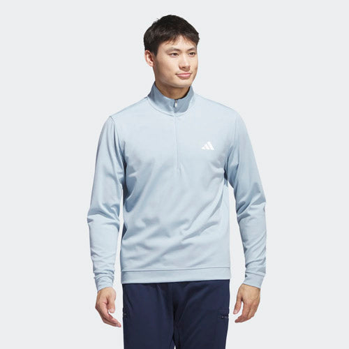 Adidas Elevated Ã‚Â¼ Zip Pullover - Wonder Blue