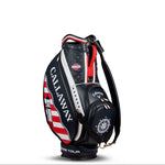 Callaway golf bag with American flag design on a white background