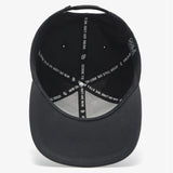 I Hate Golf Black SnapBack Golf Hat - Curved Brim