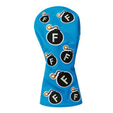 F Bomb Driver Headcover - Blue