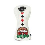 Gambling Driver Headcover - White