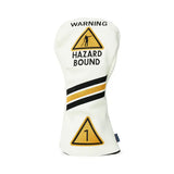 CMC Hazard Bound Driver Headcover - White