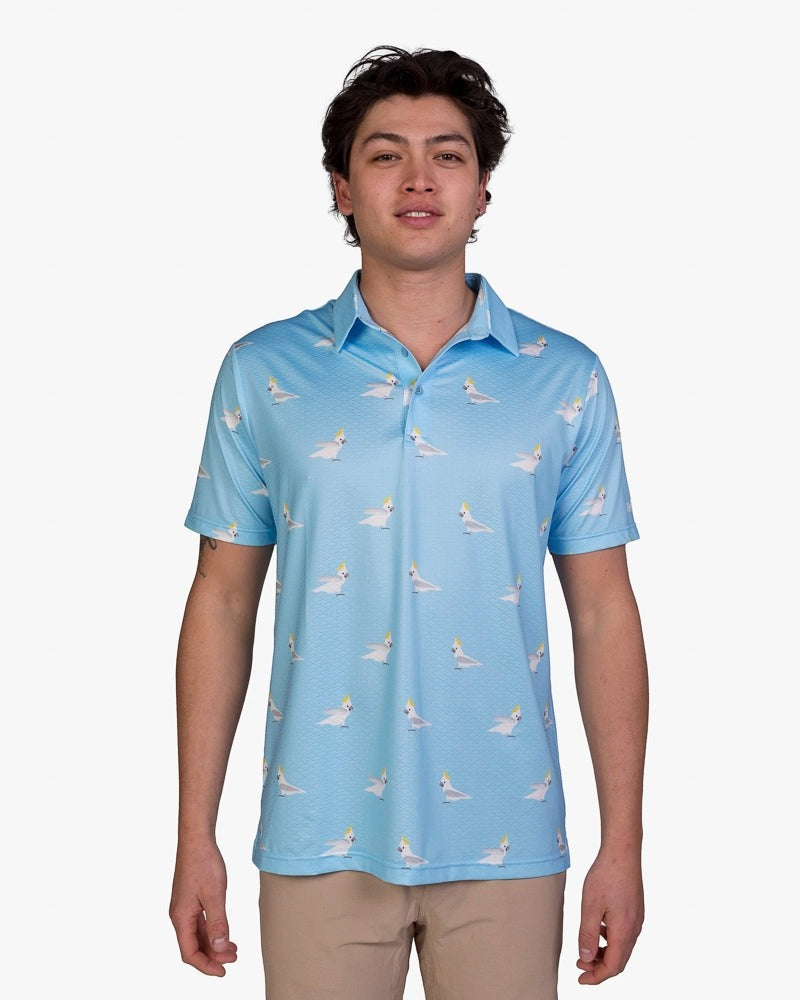 Load image into Gallery viewer, Cool Cocky Cool Tech Performance Golf Polo
