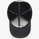 Mad Slicer Black SnapBack Golf Hat - Curved Brim