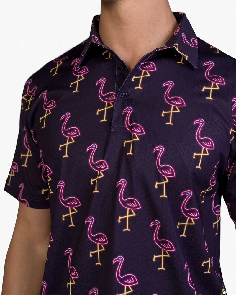 Load image into Gallery viewer, Dirty Bird Cool Tech Performance Golf Polo
