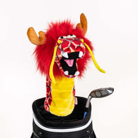 Load image into Gallery viewer, Daphne&#39;s Headcover - Red Dragon
