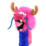 Daphne's Headcover - Pink Dragon