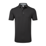 FJ Stretch Leslie Dot Print Shirt - Black/Grey