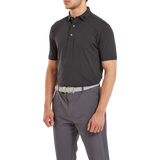 FJ Stretch Leslie Dot Print Shirt - Black/Grey