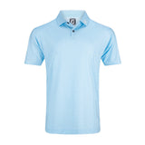 FootJoy Salamander Print Polo - Blue/White