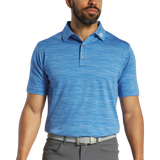 Jacquard Wave Self Collar - Blue