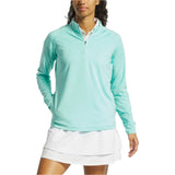 FootJoy 1/4 Zip Dot Jacquard Midlayer - Aqua