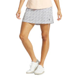 Knit Skort Navy/White/Sunset Floral Print - Womens