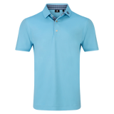 Stretch Pique Solid w/Gingham Trim - Breef