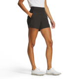 Pull On Stretch Short - Black