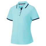 Stretch Pique Solid Shirt - Glacial Blue