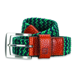 FJ Braided Belt - Navy/ Field Green
