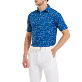 FJ  Golf Course Doodle Shirt - DP Blue