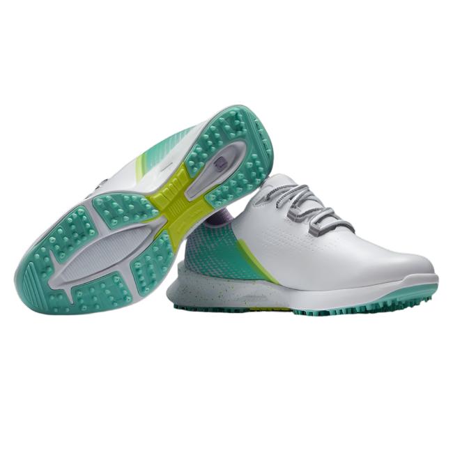 Load image into Gallery viewer, FJ Women’s Fuel - White/Green/Lilac
