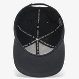 Mad Slicer Black SnapBack Golf Hat - Flat Brim