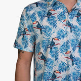 Happy Toucan Cool Tech Performance Golf Polo