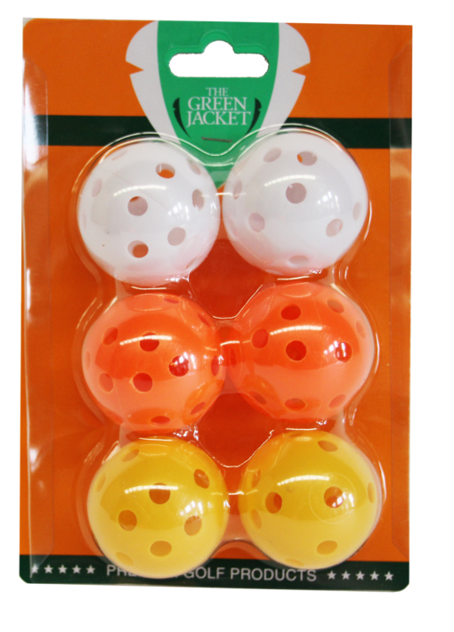 TGJ Air Flow Plastic Balls - 6pk