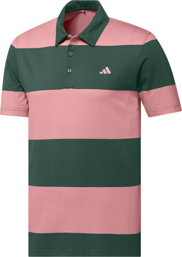 Colorblock Rugby Stripe Polo Shirt