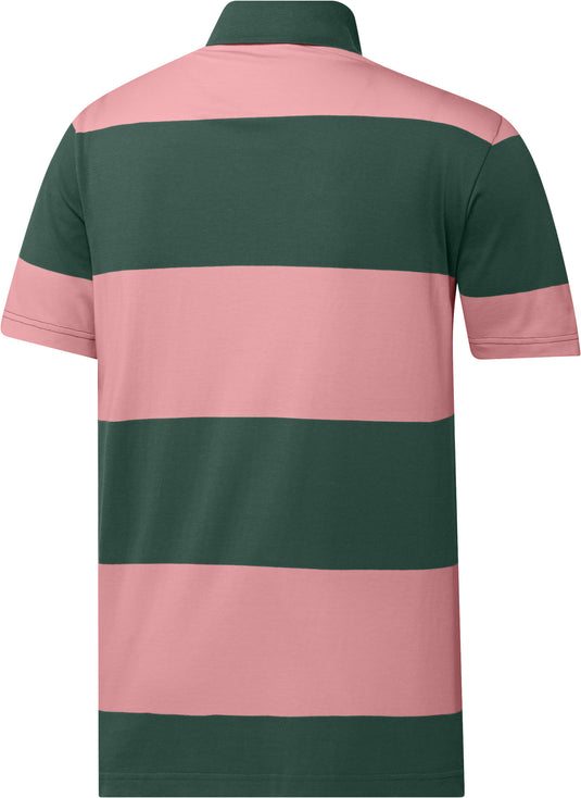 Colorblock Rugby Stripe Polo Shirt