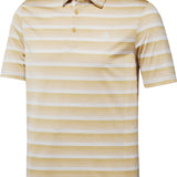 Two-Color Striped Polo Shirt