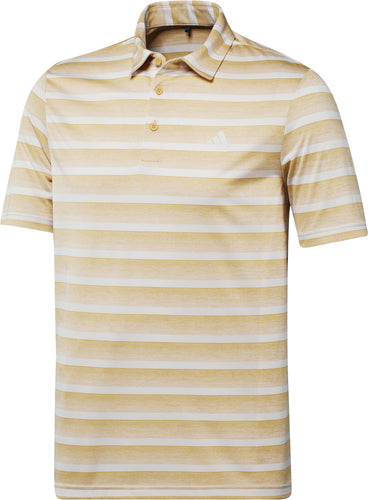 Two-Color Striped Polo Shirt