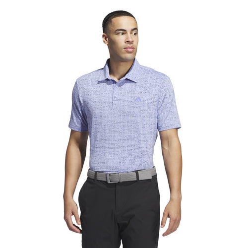 Ultimate365 Power Grid Print Polo Shirt