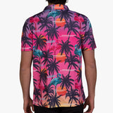 Miami Vice Summer Nights Cool Tech Performance Golf Polo