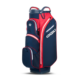 OGIO Silencer '25 Cart Bag - Red/White/Blue